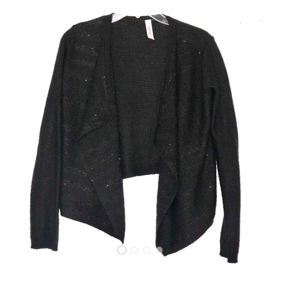 Cherokee Other - Black Glittery Sweater, Size 7-8